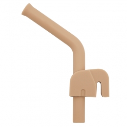 Dutsi-SiliconenRietjemetRietjeshouderclip-OlifantDesign-Zandbeige
