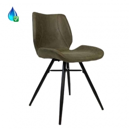 StoelBarreleco-leerolijfgroen