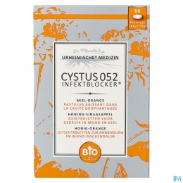 Cystus052InfectblockerOrange66Pastilles