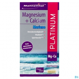 MannavitalMagnesiumCalciumMarieneV-caps120