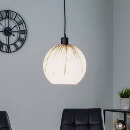 SolbikaLightingHanglampBallmetpaardenbloemdecoratiebovenaan25cm
