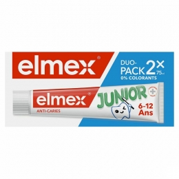 ElmexAnti-CarisJuniorTandpasta6-12jaar2x75ml