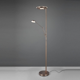 TrioLightingLEDuplighterBarriemetleeslampjeantiekmessing
