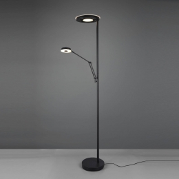 TrioLightingLEDuplighterBarriemetleeslampjezwartmat