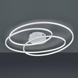 TrioLightingLEDplafondlampGale80cmmatwit