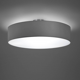 TrioLightingPlafondlampHotelmatnikkelgrijs50cm