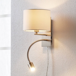 LindbywandlampFlorensnikkelLEDleeslamp235cm