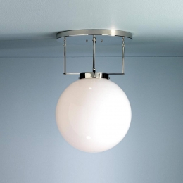 TECNOLUMENBrandtsplafondlampBauhaus-stijlnikkel25cm