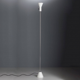 TECNOLUMENWittedesignervloerlampGrumetled-licht