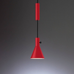 TECNOLUMENTopmoderneledhanglampEleuinrood