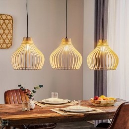 TEMARLIGHTINGHanglampBarrelmethoutenkappen3-lampslang