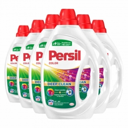 6xPersilWasmiddelGelColor19WasbeurtenGekleurdewas855ml