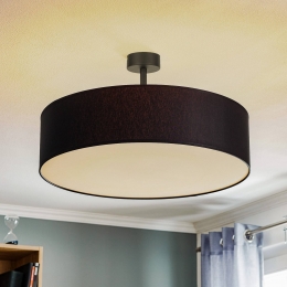 TKLightingPlafondlampRondometafstanddonkergrijs60cm