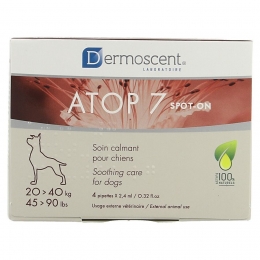 DermoscentAtop7SpotOnHond20-40kg4x24ml