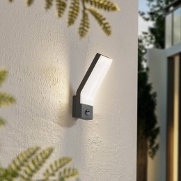 LindbyLEDbuitenwandlampKorvik26cmantracietsensor
