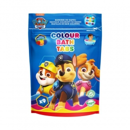 PawPatrolColoringBathTabsBlackberryPomeloStrawberry9stuks