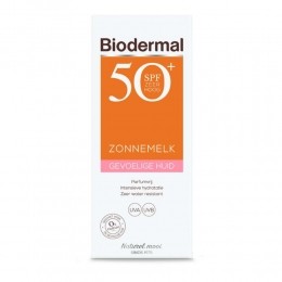 BiodermalGevoeligeHuidZonnemelkSPF50200ml