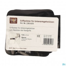 BortBeschermkussensKrukZwartMetVelcro