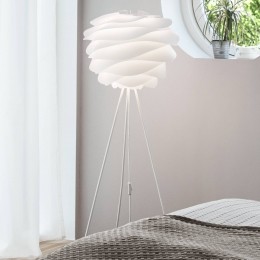 UMAGECarminavloerlamptripodinWit
