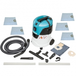 MakitaVC2512LBouwstofzuiger-1000W-L-klasse-18LInclNilfiskStofzakSynthetisch5st