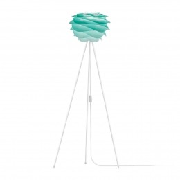 UMAGECarminaMinivloerlampturquoisetripodwit