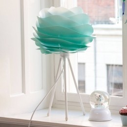 UMAGECarminaMinitafellampturquoisetripodwit