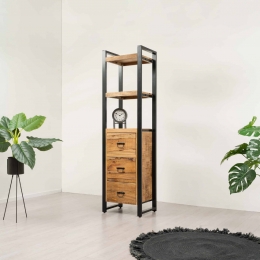 MangohoutenkastViggomet3ladenen2legplanken