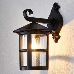 LindbywandlampFlorentine35cmroestkleurigaluminiumIP44