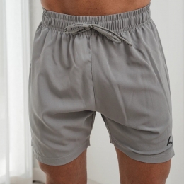 ReevaPremiumActiveShort-SportBroek-LichtGrijs-L