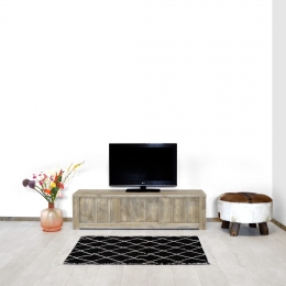 SteigerhoutenTVmeubelLutsenmetschuifdeuren