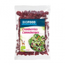DamhertBiofoodCranberriesBiologisch100gr