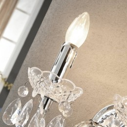 LindbywandlampMeridachroommetaal2-lampshoogte35cm