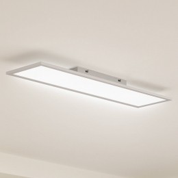 LindbyLEDpaneelEnhifewit80x20cmmetaal4000K