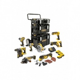 DeWALTDCK853P4-QW18VLi-ionXRAccu8-deligeCombiset4x50AhInTSTAKinclTrolley