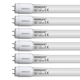LEDTLT8Buis18W120cm2250LumenGlas840NeutraalWit6-Pack