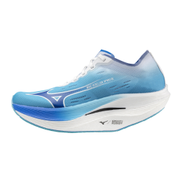 MizunoWAVEREBELLIONPRO2HardloopschoenenRiverbluemugenbluewhiteDamesMaat405