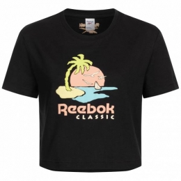 ReebokGraphicCroppedDamesT-shirtGJ4864