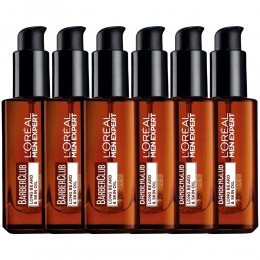 6xLOralMenExpertBarberclubBaardGezichtsolie30ml