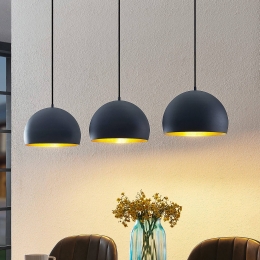 LindbyhanglampTarjeilengte120cmzwartgoudmetaal