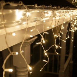 LEDIJspegelverlichtingKerst10Meter500LampjesIP44DoorkoppelbaarWarmWit