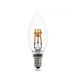 E14LEDFilamentKaarslamp3WSpiralExtraWarmWitDimbaar