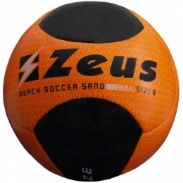 ZeusBeachSoccerVoetbalNeonoranjeZwart