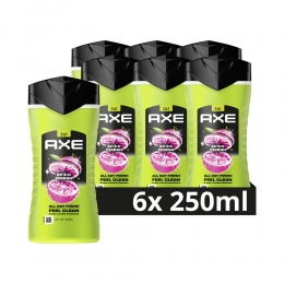 6xAxe3-in-1DouchegelEpicFresh250ml