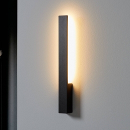 ArcchioIvanoLEDwandlamp425cmzwartmetaal
