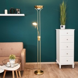 LindbyLEDleeslampjeJosefinmessingleeslampjedimbaar