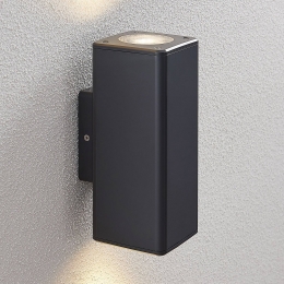 LindbyBuitenwandlampNatiIP54GU10hoekig