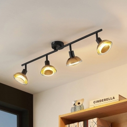 LindbyplafondspotErinzwartgoud4-lampsglas