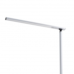 PriosZyairLEDkantoorvloerlampzilver1084cm