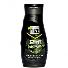 12xBody-XFuzeDouchegelHairBodyActive300ml
