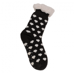 DamesHuissokkenMetAntislipZoolBlackEdition